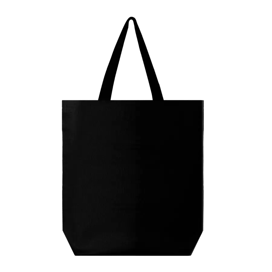 Premium Cotton Black Color Tote Bag