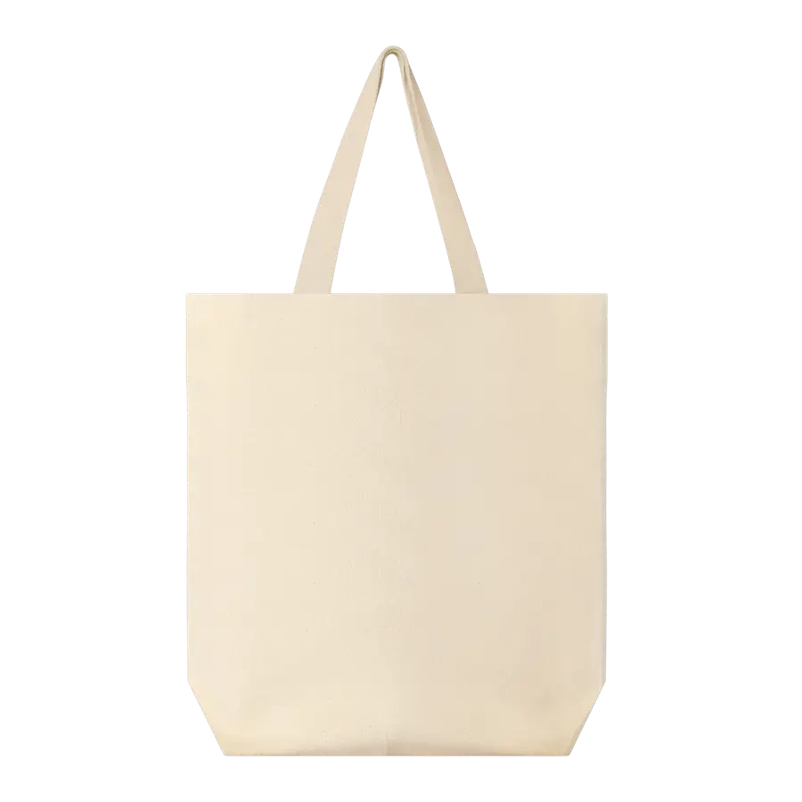 Premium Natural Color Cotton Tote Bag